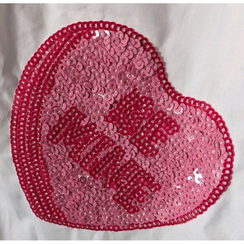 Candy Heart Dress Chic Soul Women's 3X Curvy White Puffy Tiered Sequin Valentine - Picture 5 of 9